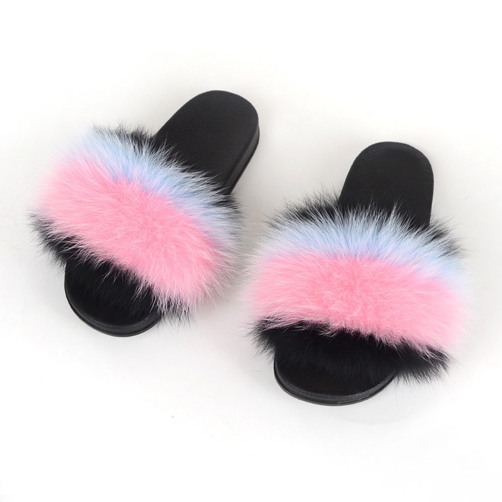 Cotton Candy Fur Slides!